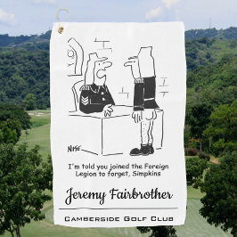 外国軍フランスの兵 ゴルフタオル