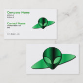 外国UFOの名刺 名刺 (正面/裏面)