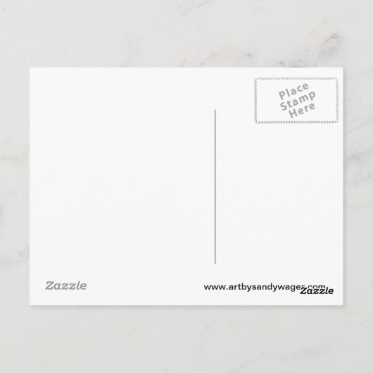 外堡 ポストカード (裏面)