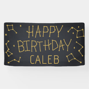 外宇宙コンステレーション誕生日 横断幕