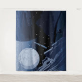 外宇宙太陽の惑星系宇宙 タペストリー (正面)