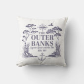 外岸伝説ドリフトコースタルグラフィック クッション (正面)