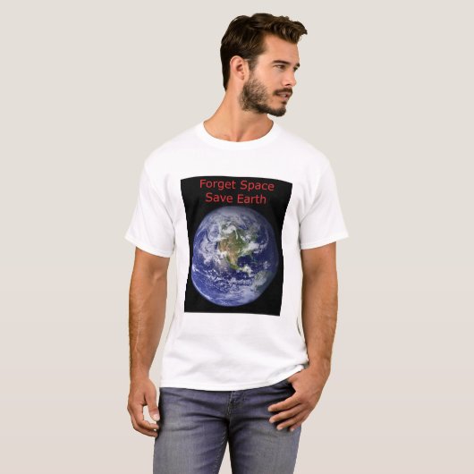 外忘れ空と救土の破壊 Tシャツ (正面フル)