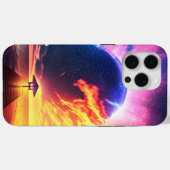 外惑星海日没の景観事例 Case-Mate iPhoneケース (裏面 (横))
