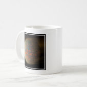 外惑星55カンクリEとその溶融表面 コーヒーマグカップ (正面左)