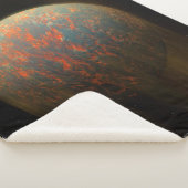 外惑星55カンクリEとその溶融表面 シェルパブランケット (3/4)