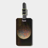 外惑星55カンクリEとその溶融表面 ラゲッジタグ (正面縦)