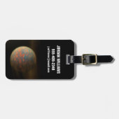 外惑星55カンクリEとその溶融表面 ラゲッジタグ (正面横)