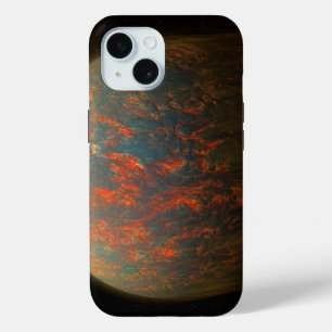 外惑星55カンクリEとその溶融表面 iPhone 15ケース
