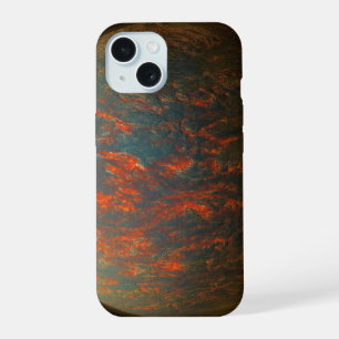 外惑星55カンクリEとその溶融表面 iPhone 15ケース