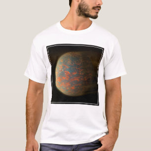 外惑星55カンクリEとその溶融表面 Tシャツ