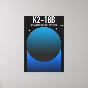 外惑星K2-18b キャンバスプリント