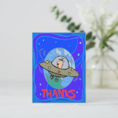 外感謝してい宇宙から文字の変更 シーズンポストカード (スタンド正面)