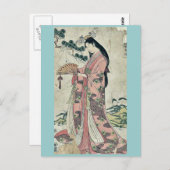 外折姫by細田栄志浮世絵 ポストカード (正面/裏面)