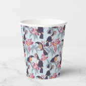 外来花の付いたトカン 紙コップ (右)