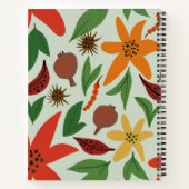 外来花 ノートブック (裏面)