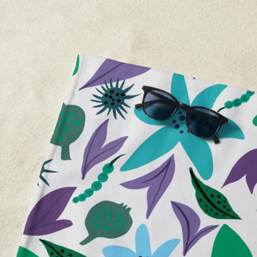 外来花 ビーチタオル (インサイチュ)