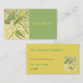 外来鳥 名刺 (正面/裏面)