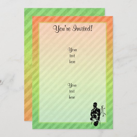 外枠 招待状 (正面/裏面)