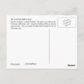 外気風船はがき ポストカード (裏面)