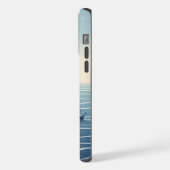 外洋を航行するヨット iPhoneケース (左側面)