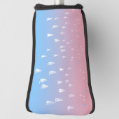 外海で帆船をレースする ゴルフヘッドカバー (回転90)