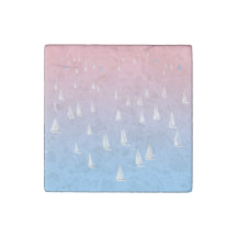 外海で帆船をレースする