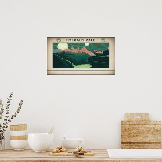 外界エメラルドヴァーレ ポスター (キッチン)