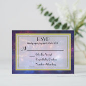 外白熱［赤熱］光を放つ域RSVPでの銀河系 出欠カード (スタンド正面)