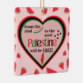 外皮から種パレスチナまで自由になる! セラミックオーナメント (右)