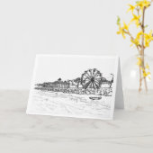 外皮、MAの7月4日 カード (黄色い花)