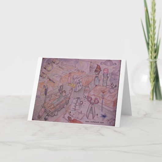 外科は健康なカードを得ます カード (正面)