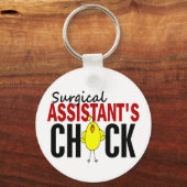 外科助手の雛 キーホルダー (正面)