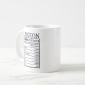 外科医おもしろい栄養事実、外科医ギフト コーヒーマグカップ (正面左)