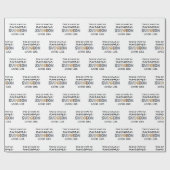 外科医おもしろい素晴らし医の贈り物 ラッピングペーパー (フラット)