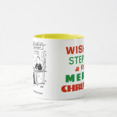 外科医と患者-腸感じ管 マグカップ (中央)