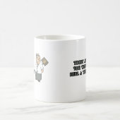 外科医のためのマグ及びギフト コーヒーマグカップ (中央)