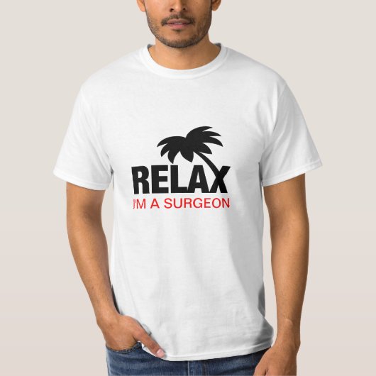 外科医のための面白いTシャツ Tシャツ (正面)