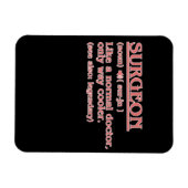 外科医の定義の外科医学博士ニューロログ マグネット (横)