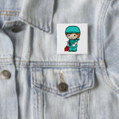 外科医の男の子 缶バッジ (インサイチュ)