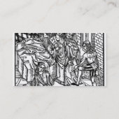 外科医は助手が調整壊れると同時に指示し、 名刺 (裏面)