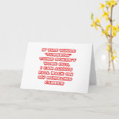 外科医ユーモア…モデリングのキャリア カード (黄色い花)