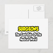 外科医…カッコいい Kids of Medical World ポストカード (正面/裏面)