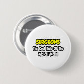 外科医…カッコいい Kids of Medical World 缶バッジ (正面&裏面)