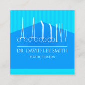 外科医 スクエア名刺 (正面)