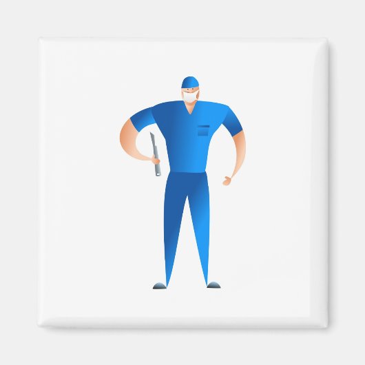 外科医 マグネット (正面)