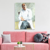 外科医(マックス・リーベルマン著) キャンバスプリント (インサイチュ (リビング))