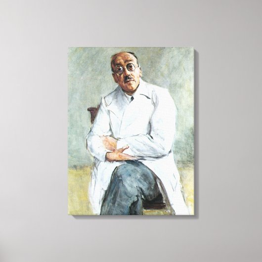 外科医(マックス・リーベルマン著) キャンバスプリント (正面)