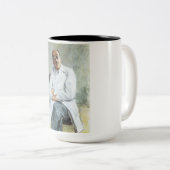 外科医(マックス・リーベルマン著) ツートーンマグカップ (正面右)