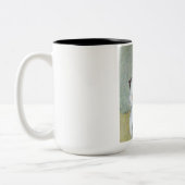 外科医(マックス・リーベルマン著) ツートーンマグカップ (左)